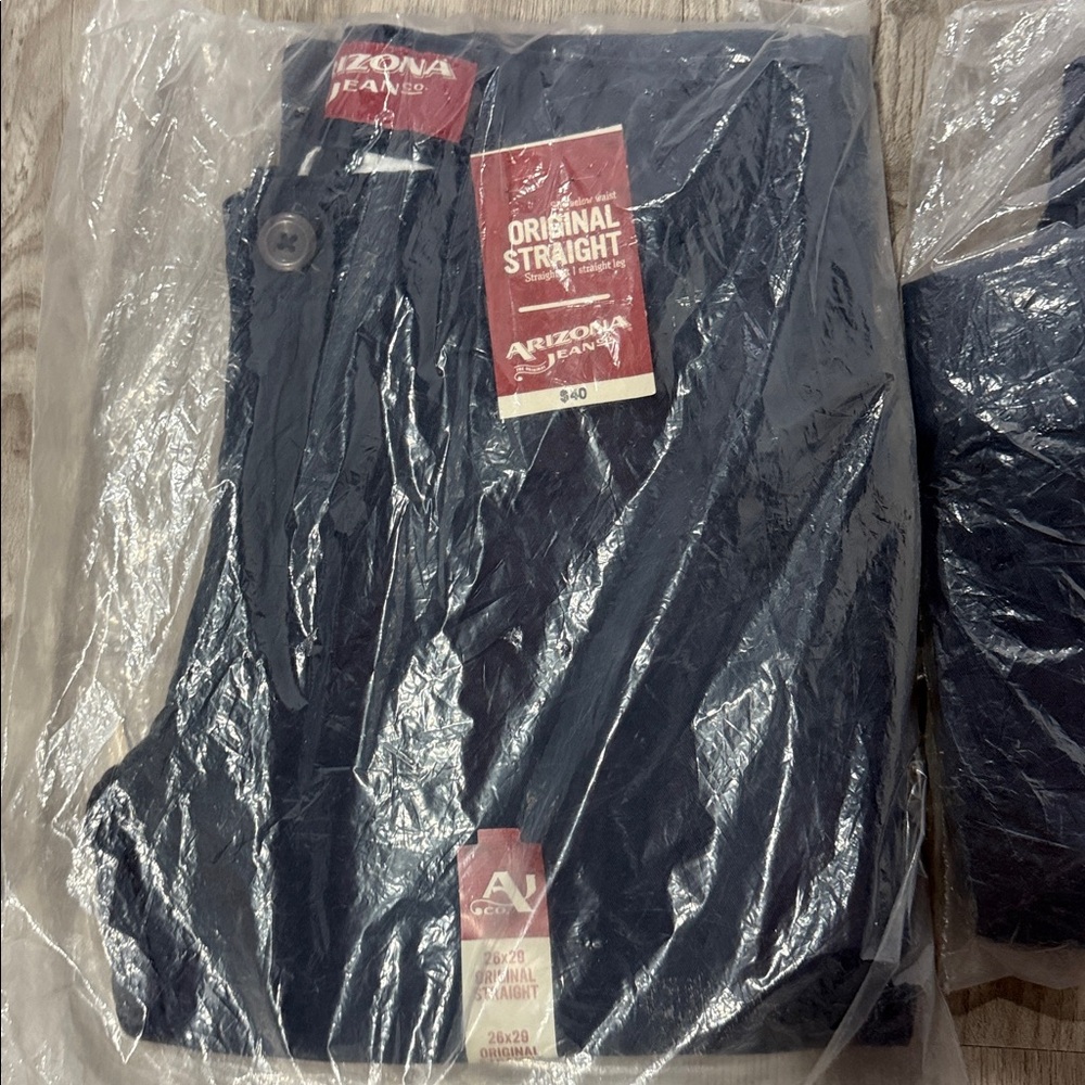 Arizona Original Straight fit, Navy, 26 x 29,  NWT